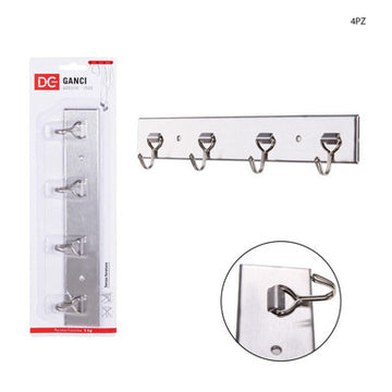 Dc - Ganci Inox 4 Posti