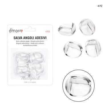 Dc - Salva Angoli Plastica 4Pz