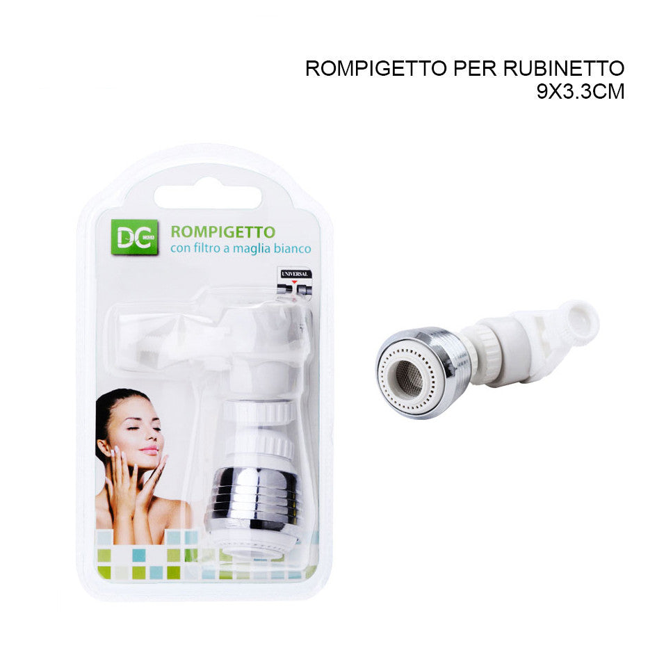 Dc - Rompigetto Con Filtro A Maglia Bianco 9X33Cm