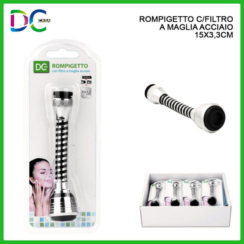 Dc Rompigetto C/Filtro A Maglia Acciaio