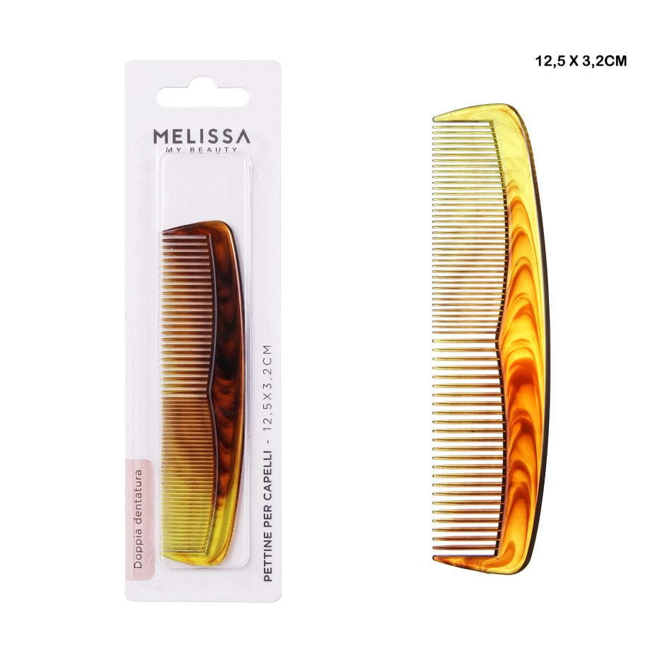 Melissa - Pettine Per Capelli Marrone 12.5X4.3Cm