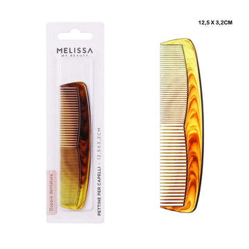 Melissa - Pettine Per Capelli Marrone 12.5X4.3Cm