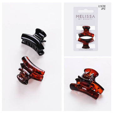 Melissa - Mollettine Capelli 2.5Cm 2 Pz