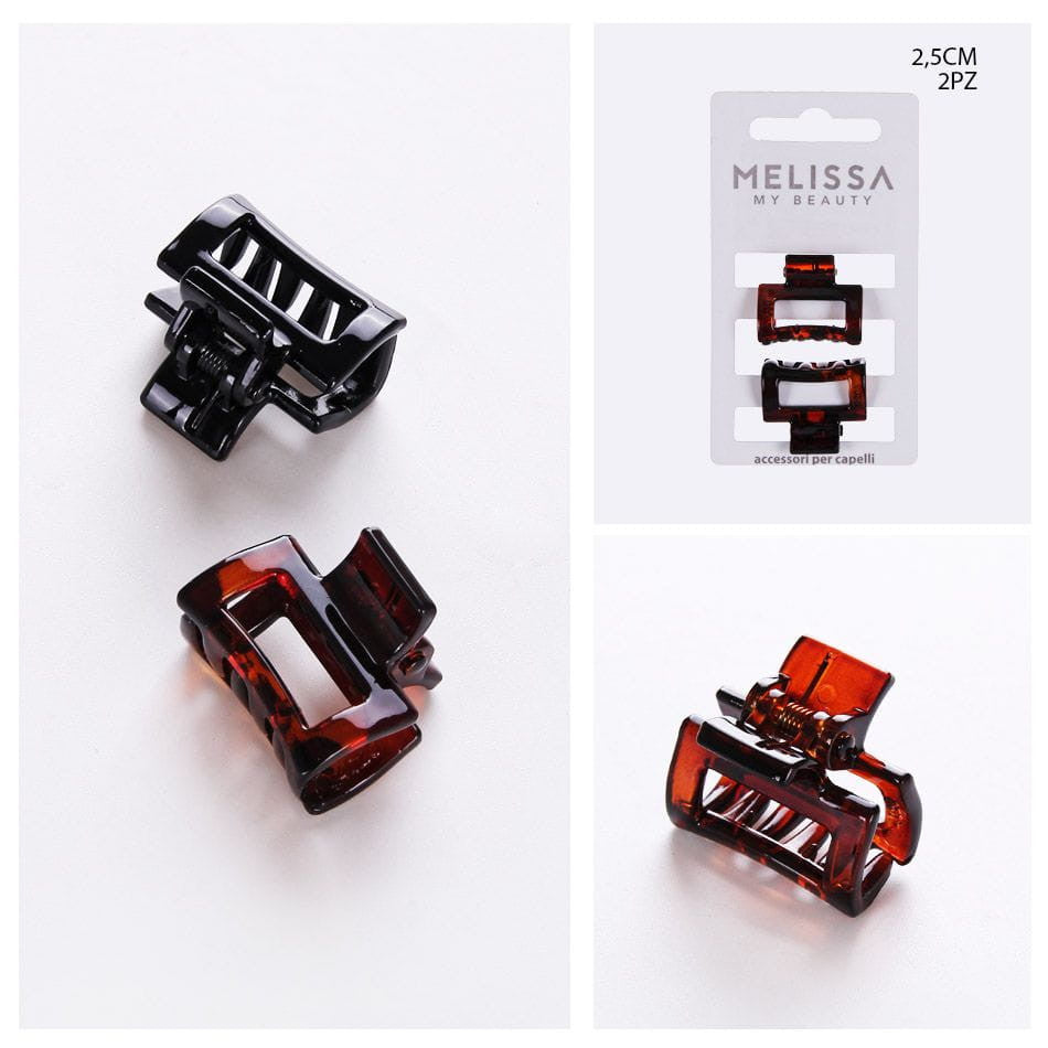 Melissa - Mollettine Capelli 2.5Cm 2Pz