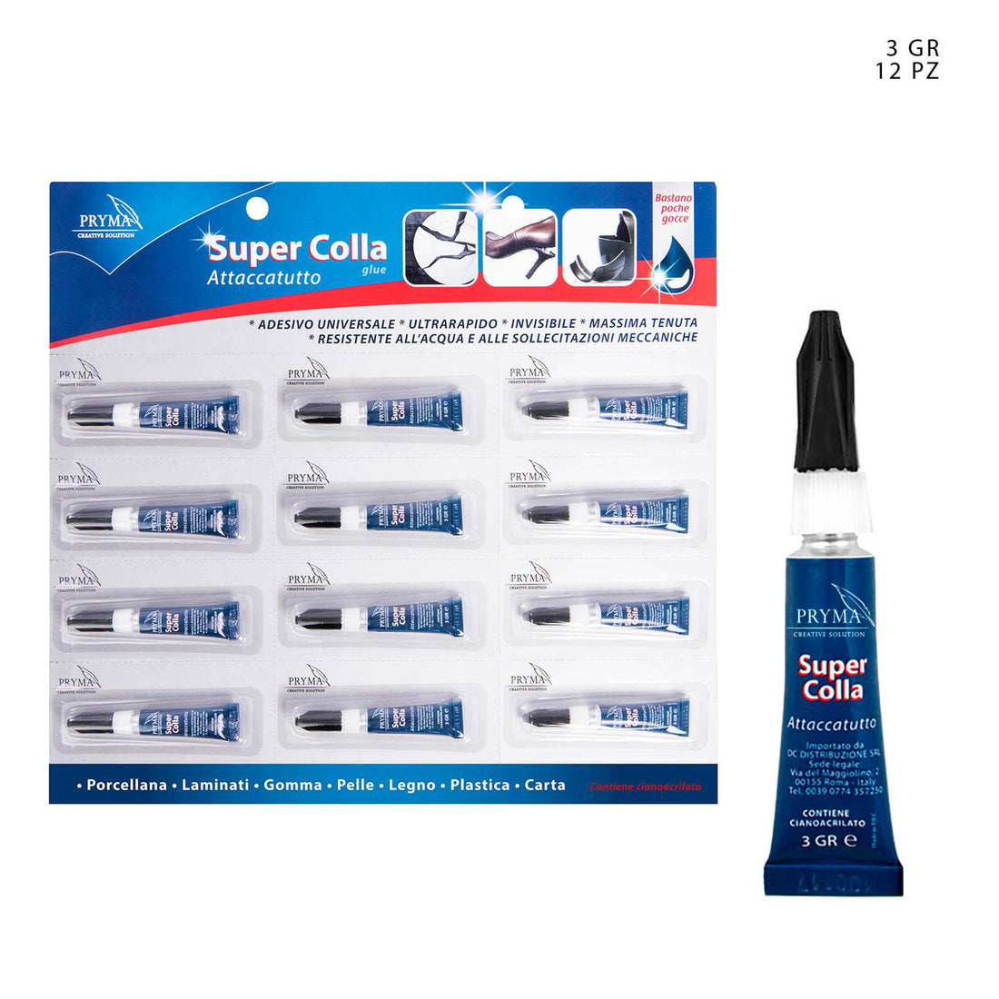 Dc - Super Colla 3G  1Pz