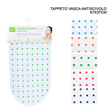 Dc - Tappeto Vasca Antiscivolo 67X37Cm