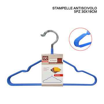 Dc - Stampella Metallo R/Antiscivolo 30X19Cm 5Pz