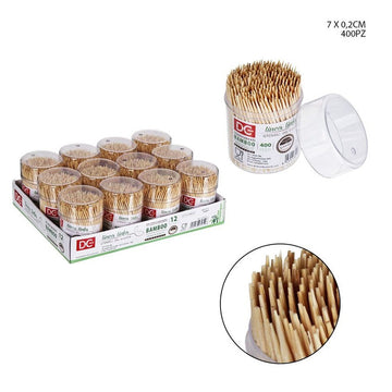 Dc - Stuzzicadenti Bamboo 400Pz