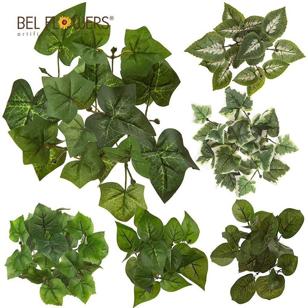 Bel Flowers® Bush Verde X 20 Foglie H31 30 Cm