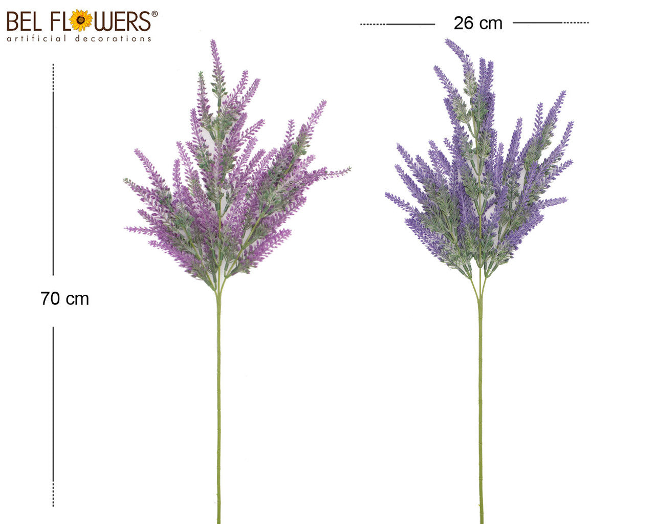 Bel Flowers® Tralcio Lavanda Frosted Box Ass