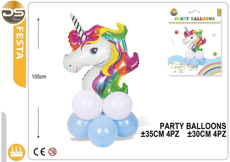 Dz - Party Balloons Unicorno