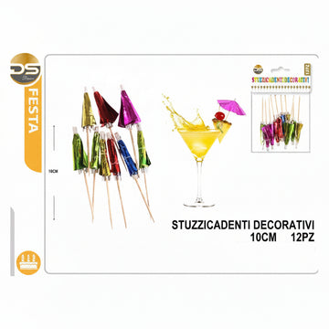 Dz - Party Stuzzicadenti Decorati 10Cm4