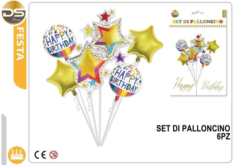 Dz - Party Balloons 6Pz