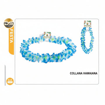 Dz - Party Collana Hawaiana Azzurro2