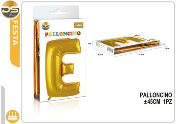 Dz - Party Palloncino Oro Alfabeto 45Cm