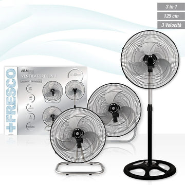 Ab.M - Ventilatore In Metallo 3 In 1 D.50 cm