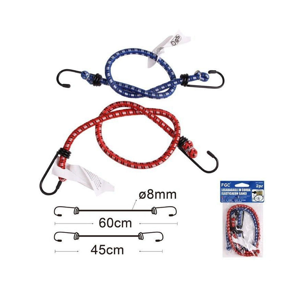 Hq - Legabagagli In Corda Elastica Con Ganci 45C +60