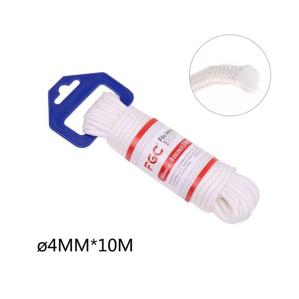 Corda Intrecciata Dyneema Rossa 2,5mm X 25m – Carico Rottura 580 Kg – Super Resistente E Leggera - 5