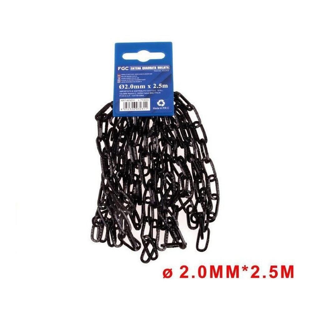 Catena Forestale Quadrata 10mm Grado 80 - 4 Metri, Per Legna E Lavori Pesanti - Foto 10