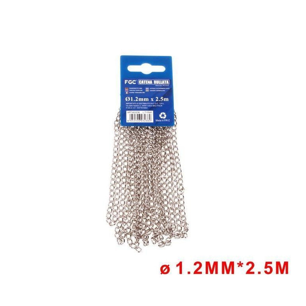 Hq - Catena Ritorta Mis.1.2Mm X 2.5M