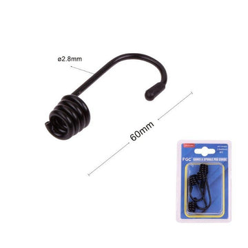 Hq - Ganci Aspirale Per Corde 2.8X6Mm 4Pz