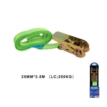 Hq - Cinghia A Cricchetto Senza Ganci 25Mmx35M Verde