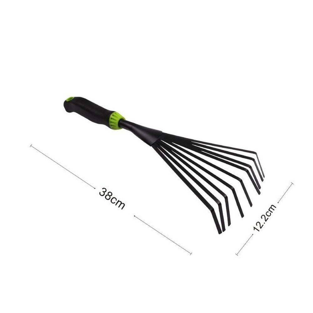 Hq - Rastrello foglie Da Giardino 38x12,2 cm