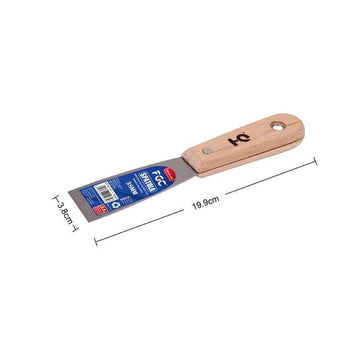 Hq - Spatola Manico Legno 3.8Cm