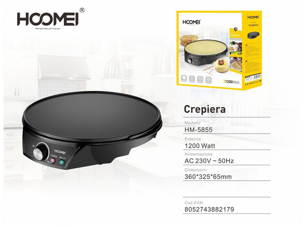 Hoomei - Crepiera 1200W HM-5855 (2179)