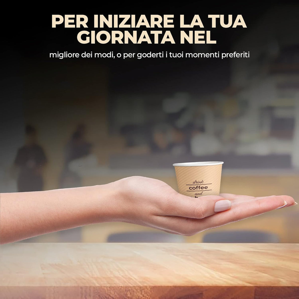 Lulù Bicchierini Di Carta 75Ml 50Pz Misto Colore