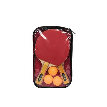 ab.m set racchette ping pong c/custodia