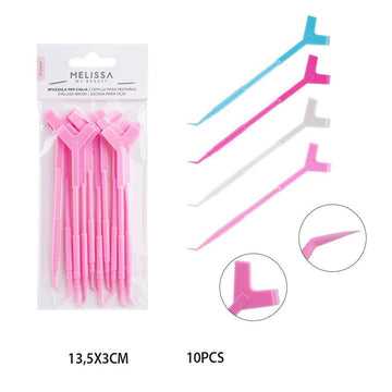 Melissa Y Shape Eyelash Brush 13.3X3Cm 10Pcs