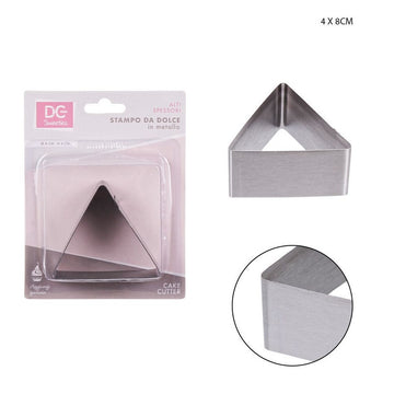 Dc - Formine Dolci Inox Triangolo 7X4Cm