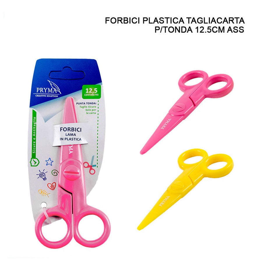 Pryma - Forbici tagliacarte P/tonda 12.5Cm