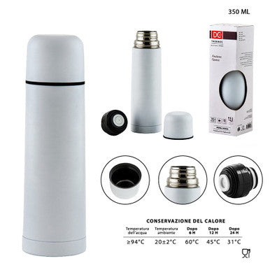 Dc - Thermos Acciaio Inox F/Opaca Bianco  350Ml