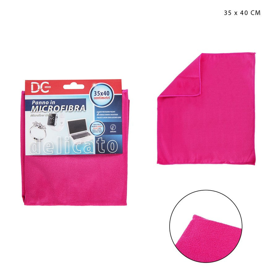 Dc - Panno Microfibra Delicato 35X40Cm Rosa