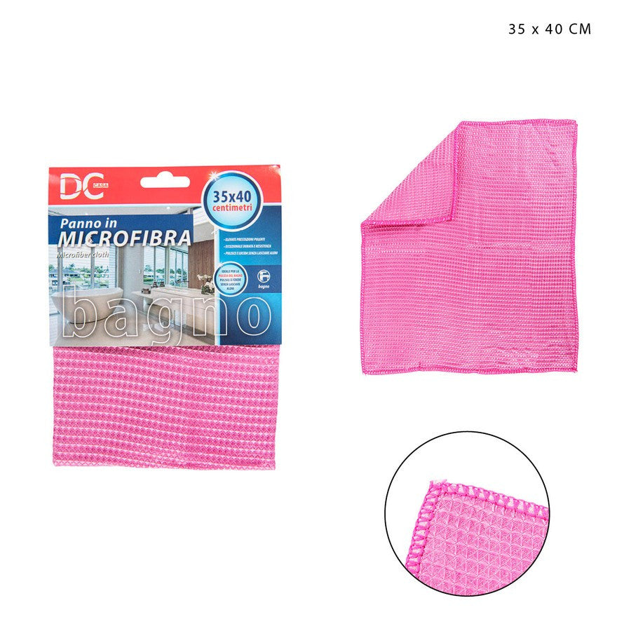 Dc - Panno Microfibra Bagno 35X40Cm 260G Fucsia