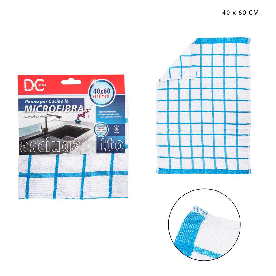 Dc - Panno Microfibra 40X60Cm 300G Quadri