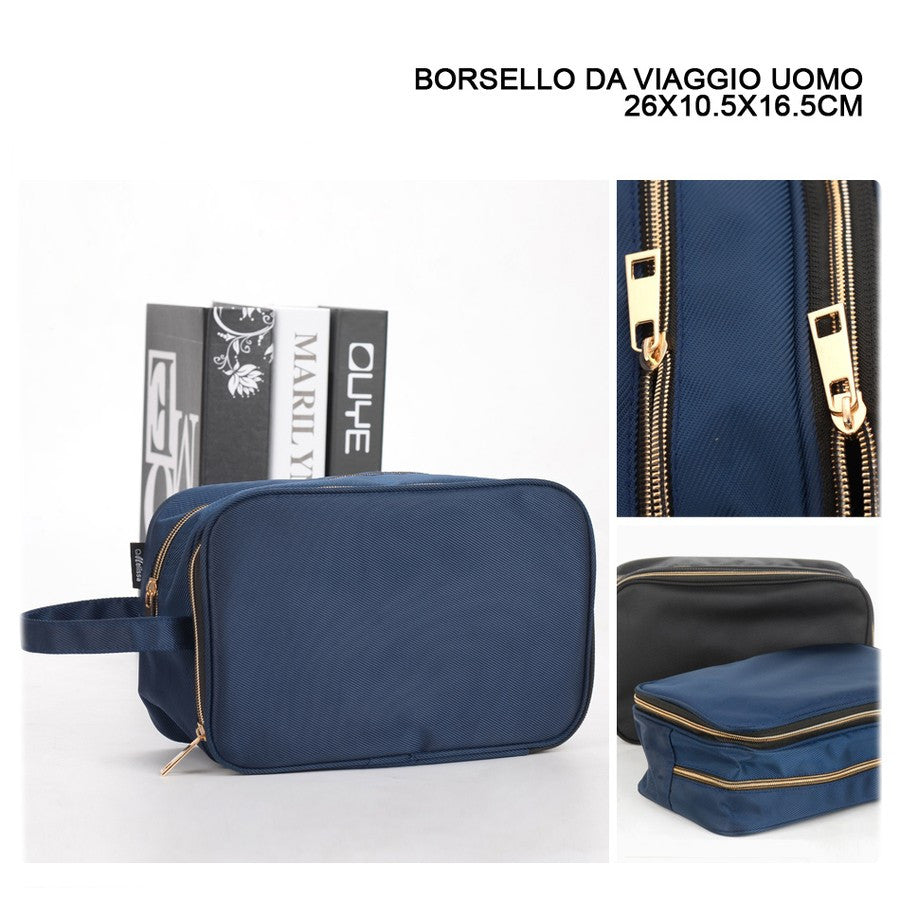 Melissa - Borsello da viaggio uomo colori assortiti