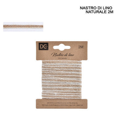 Dc - Nastro Lino 2M Naturale