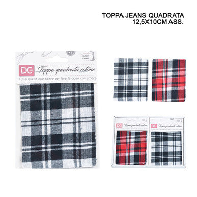 Dc - Toppa Termoadesiva Cotone Quadrata 125X10Cm