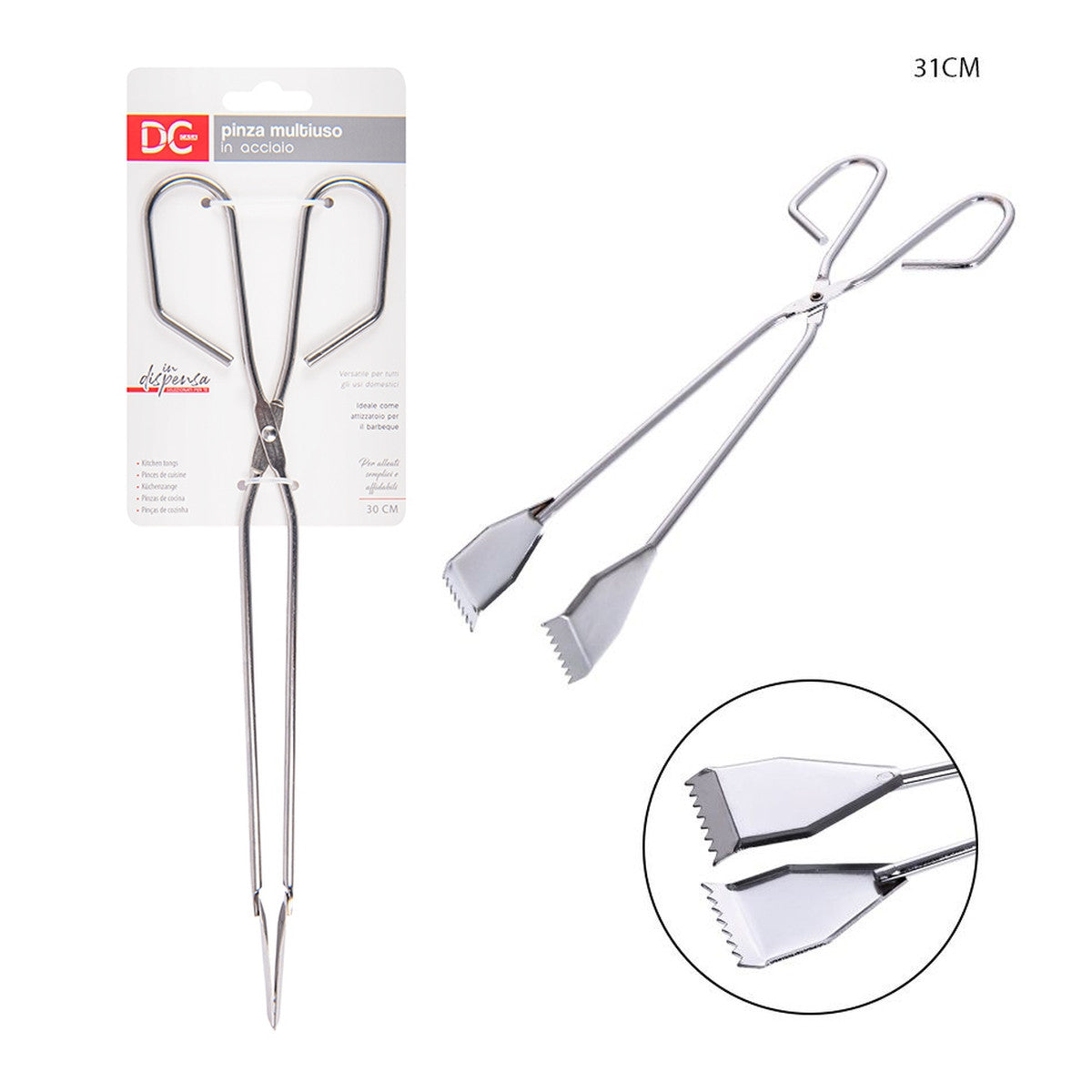 Dc - Pinza Multiuso Inox 31X9.5Cm