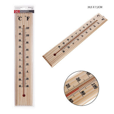 Dc - Termometro Ambiente Legno 395X72X1Cm