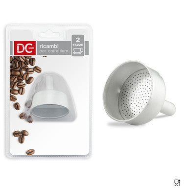 Dc - Imbuto Caffettiera Alluminio 2Tz