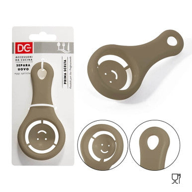 Dc - Separa Uova Plastica 12X6X2.5Cm Grigio