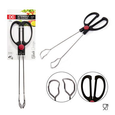 Dc - L/Black Design Pinza Cucina Acciaio