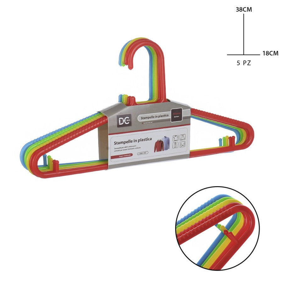 Dc - Stampella Plastica 38X18Cm 146G 5Pz