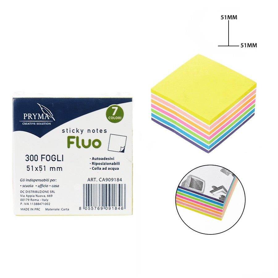 Pryma - Sticky notes 300ff colori ass