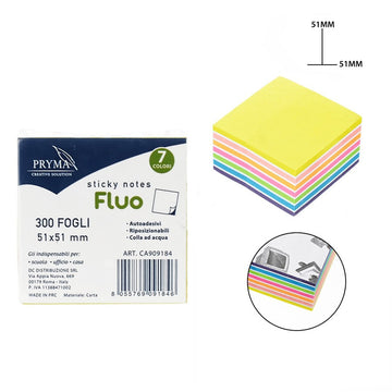 Pryma - Sticky notes 300ff colori ass