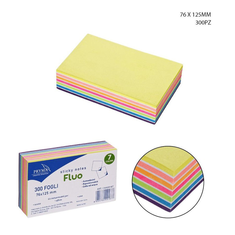 Pryma - Sticky 76x125 300ff fluo